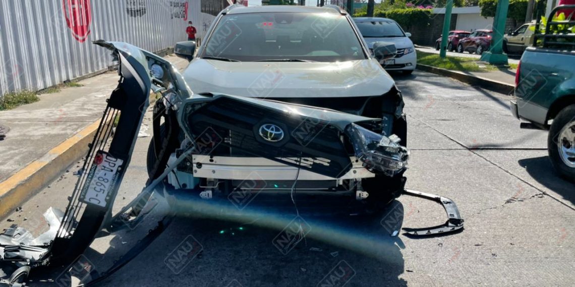 Solo daños deja accidente