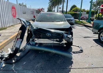 Solo daños deja accidente