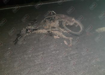 Pareja fallece atropellada en Cosalapa de Suchiate