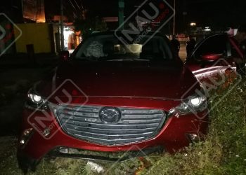 Se subió a la banqueta y los daños suman más de 30000 mil  pesos.