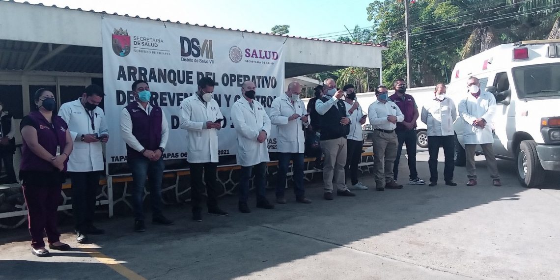 FORTALECEN BRIGADEOS CASA POR CASA EN COLONIAS DE TAPACHULA