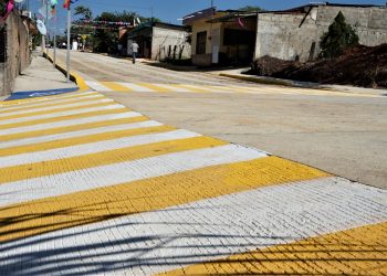 En Colonia Linda Vista, Inaugura Ayuntamiento Obra De Pavimentación Mixta De Calles