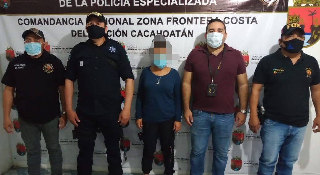 FGE rescata a adolescente de secuestro virtual en Cacahoatán