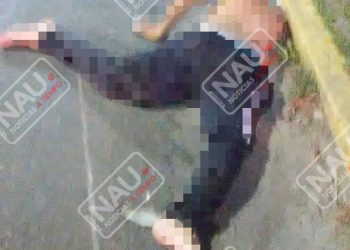 Marino se accidenta en una motocicleta.