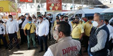 Obligaran a pasajeros y conductores a llevar cubrebocas en Tapachula.