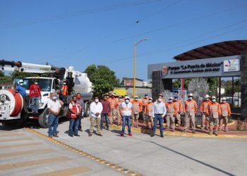 Ayuntamiento de Suchiate adquiere camión vactor