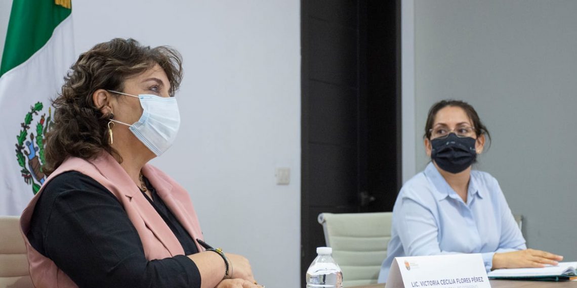 Reconoce Cecilia Flores labor del Comité Internacional de la Cruz Roja