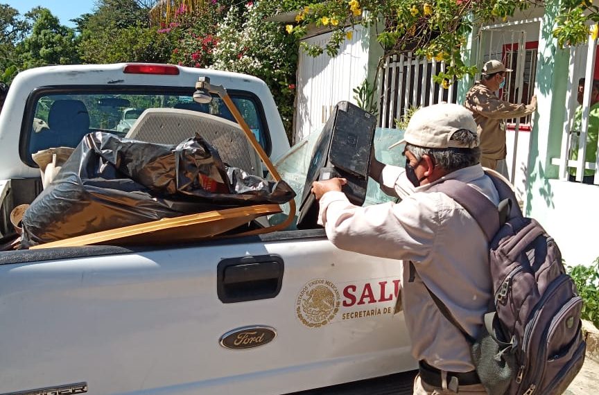 PROGRAMA DE DESCACHARRIZACIÓN PERMANENTE CONTINÚA EN SECTOR SUR-ORIENTE DE TAPACHULA