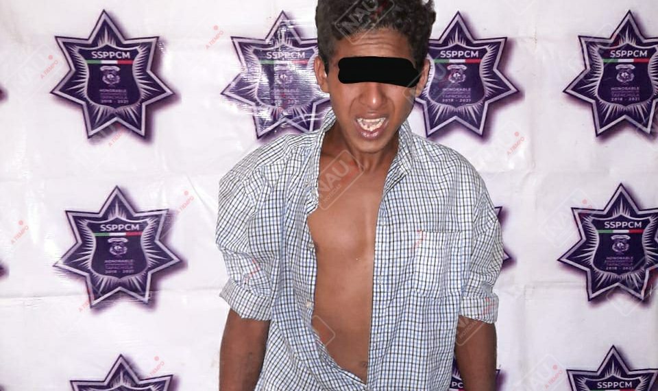 Detenido por robar un celular a una mujer