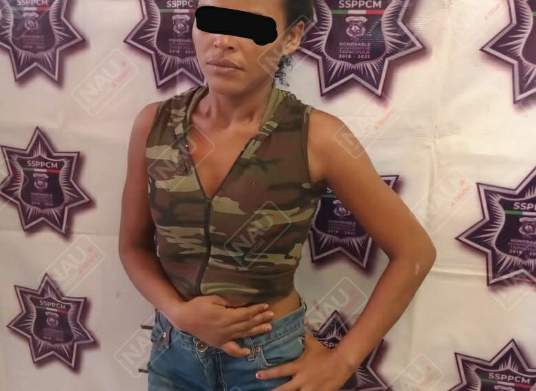Hondureña detenida por entrar a robar a una casa