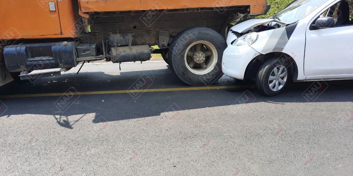 Volteo ocasionó accidente en Mapastepec