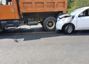 Volteo ocasionó accidente en Mapastepec