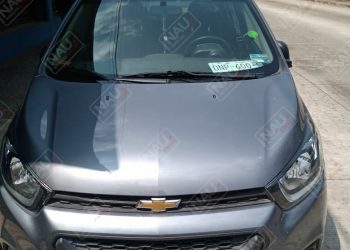 Ponen a disposición un vehículo abandonado sobre la central calle oriente, frente a conocido hospital privado