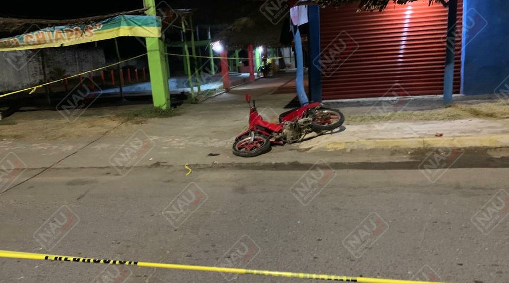 Una persona falleció al derrapar la motocicleta en que se desplazaba