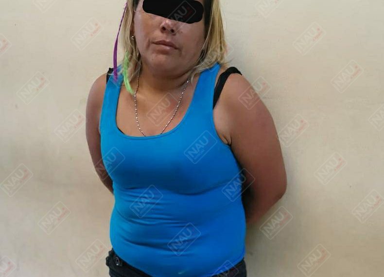 Detienen a hondureña por escandalizar en la vía pública