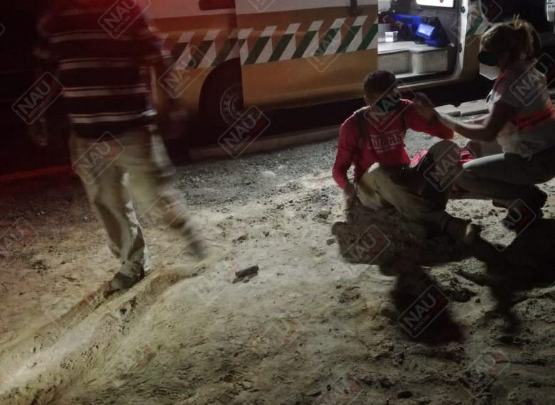 Policías detuvieron a un joven que derrapó en la motocicleta