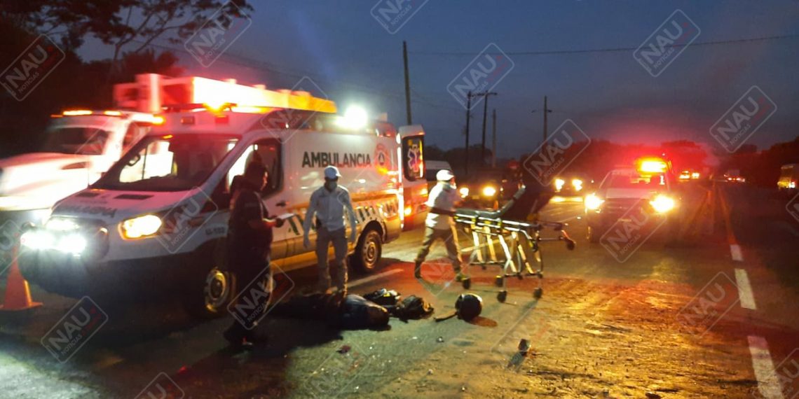 Un lesionado en accidente