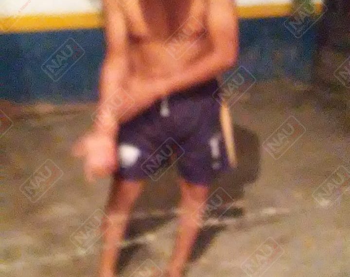 Se peleó con su esposa y le dio una cuchillada