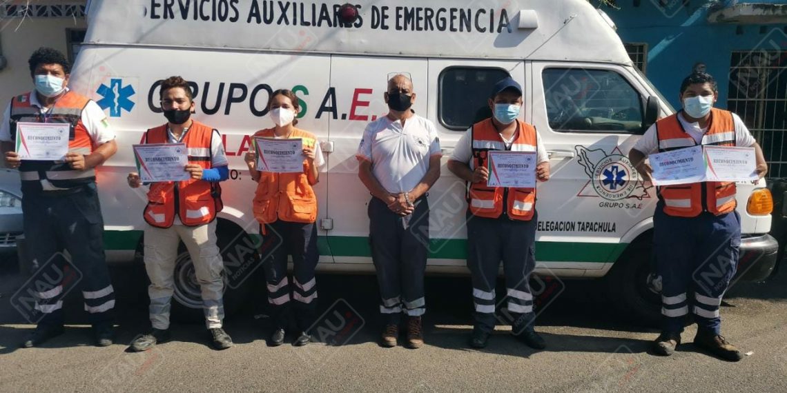 Paramédicos de SAE culminan curso
