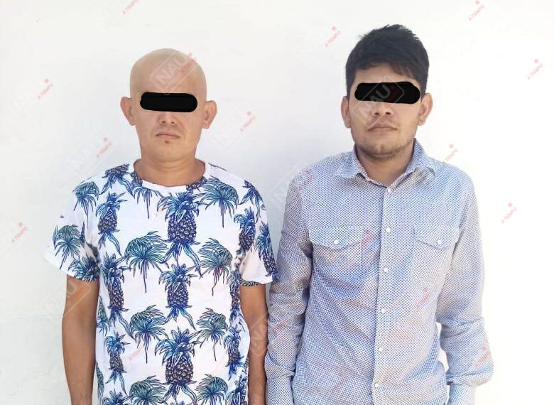 Migrantes salvadoreños detenidos con marihuana en la colonia Octavio Paz