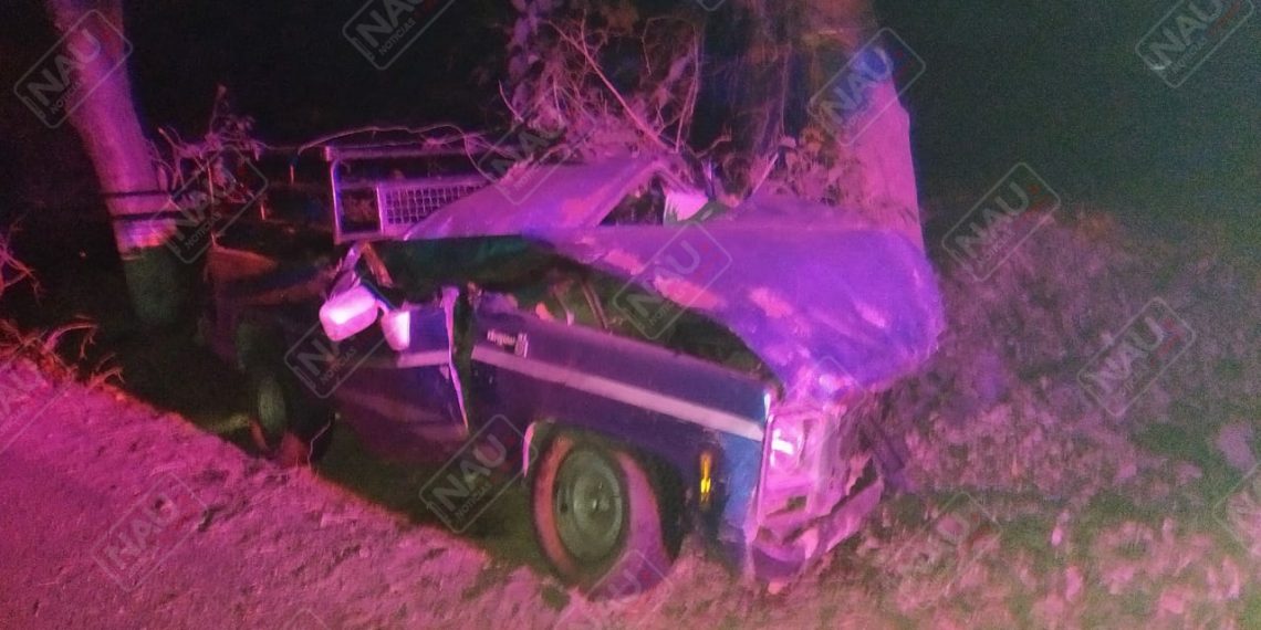 Dos lesionados deja accidente