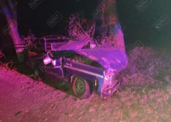 Dos lesionados deja accidente