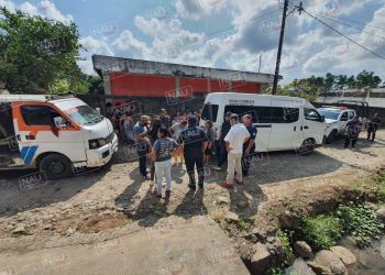 Se pelean conductores de unidades de la ruta Galeras