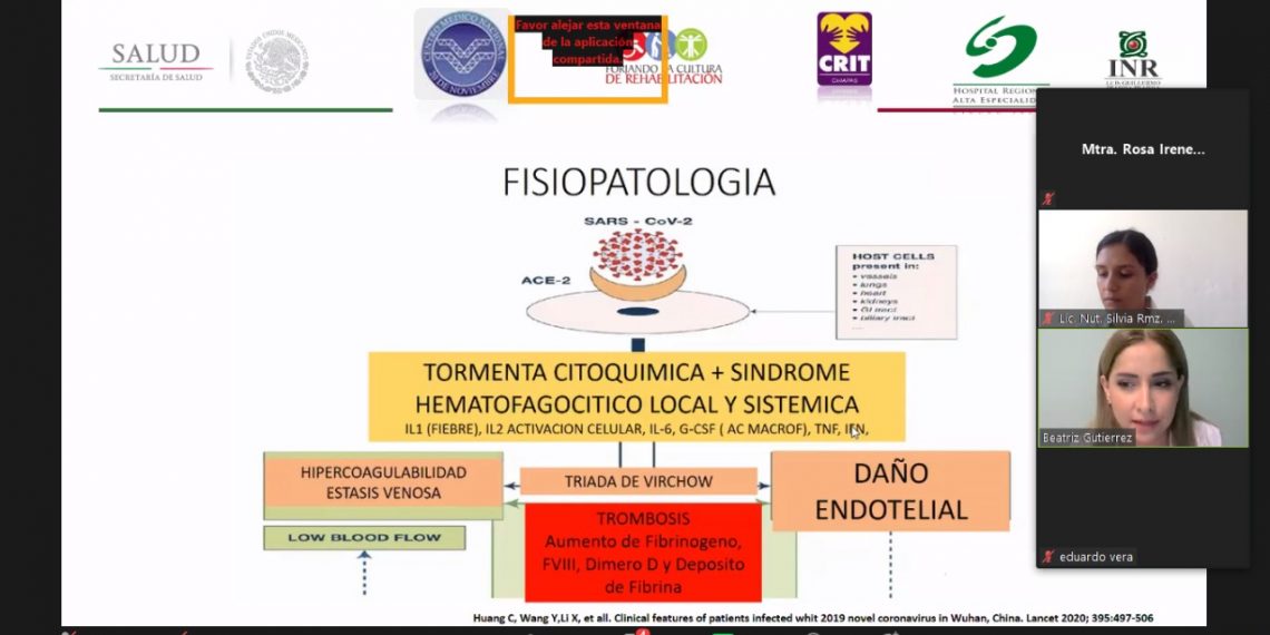 CON EL TEMA DE REHABILITACIÓN PULMONAR, CONTINÚA AYUNTAMIENTO CONFERENCIAS VIRTUALES POST COVID- 19