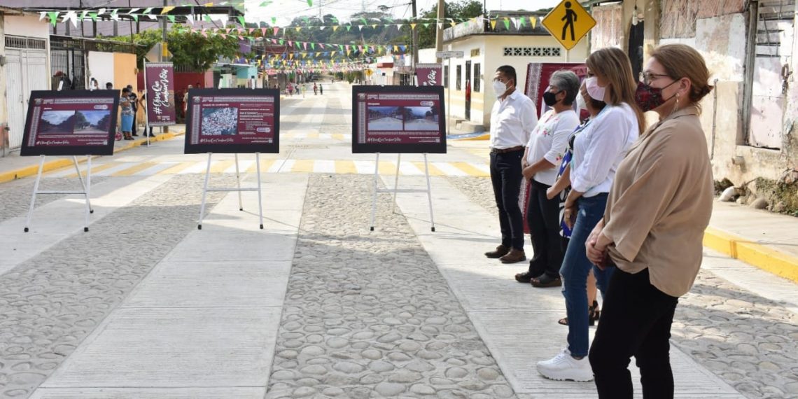 COLONOS DE LAS AMÉRICAS AGRADECIERON AL AYUNTAMIENTO DE TAPACHULA POR CALLES DIGNAS