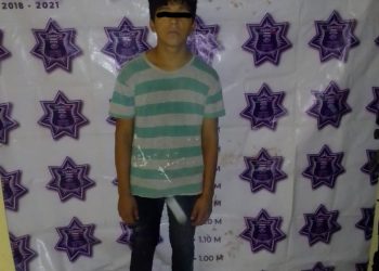 Detenido con una escalera robada en la Colonia Doroteo Arango