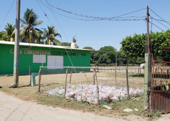 Destina gobierno de Suchiate cancha de usos múltiples para el ejido Emiliano Zapata