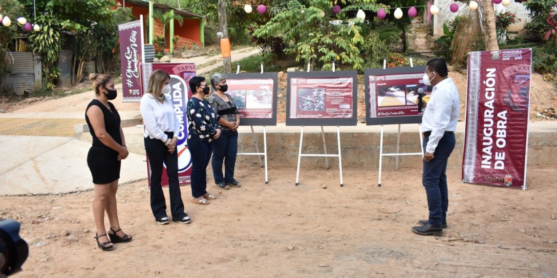 HABITANTES DEL VALLE DEL CAMPESTRE AGRADECEN POR DRENAJE PLUVIAL