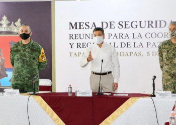 En Tapachula, realizan Mesa de Seguridad