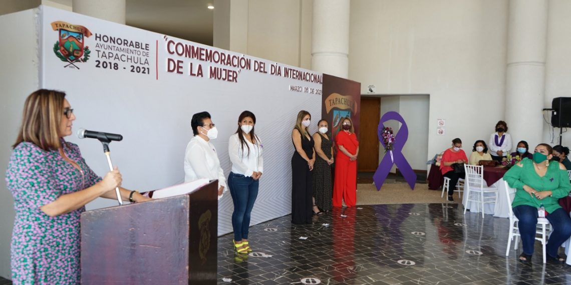 AYUNTAMIENTO DE TAPACHULA CONMEMORA EL DÍA INTERNACIONAL DE LA MUJER