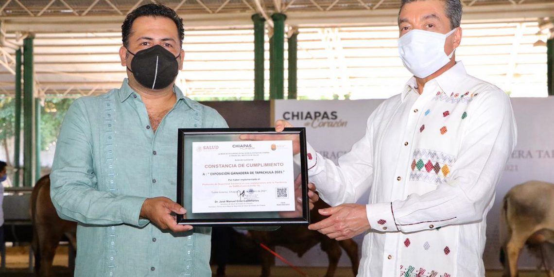 Inauguran “Exposición Ganadera Tapachula 2021”