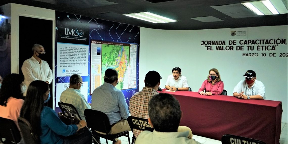 AYUNTAMIENTO INICIA JORNADAS DE CAPACITACIÓN “EL VALOR DE TU ÉTICA”