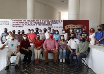 TAPACHULA SEDE REGIONAL DE LAS JORNADAS DE PREVENCIÓN Y FORTALECIMIENTO A COORDINADORES DE PREVENCIÓN DEL DELITO Y COMITÉS DE CONSULTA Y PARTICIPACIÓN CIUDADANA