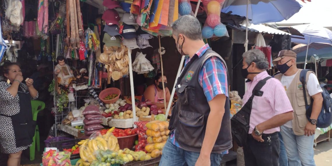 FORTALECEN MEDIDAS SANITARIAS POR COVID-19 EN MERCADOS DE TAPACHULA