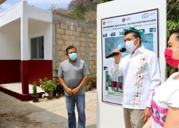 Gracias al Programa Nacional de Reconstrucción, 401 familias de Ocozocoautla serán beneficiadas con viviendas