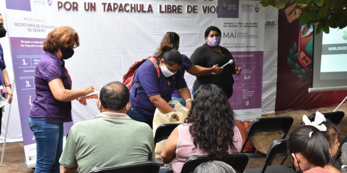 CULMINA LA PRIMERA ETAPA DE LAS JORNADAS POR UN TAPACHULA LIBRE DE VIOLENCIA