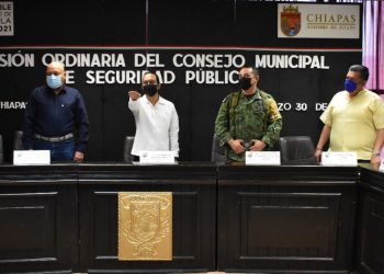 ACUERDAN REFORZAR VIGILANCIA EN TAPACHULA POR SEMANA SANTA