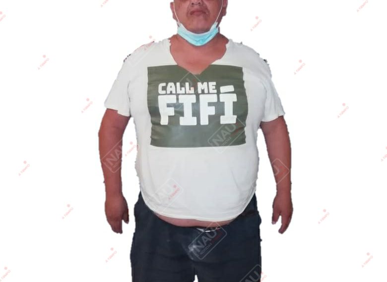 Detienen a sujeto por maltratar a su mamá y obligarla a pedir limosna