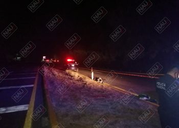 Muere mujer atropellada en la carretera costera, entronque al ejido Álvaro Obregón