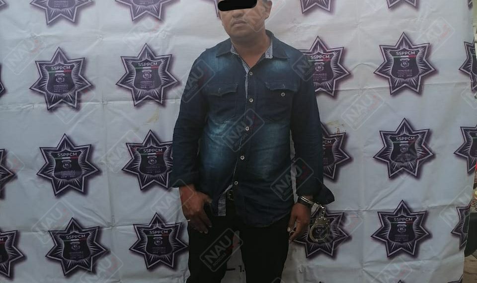 Detienen a sujeto que realizaba disparos en el Ejido Morelos de Tapachula