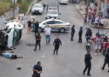 Conductor de vehículo atropella a migrantes haitianos