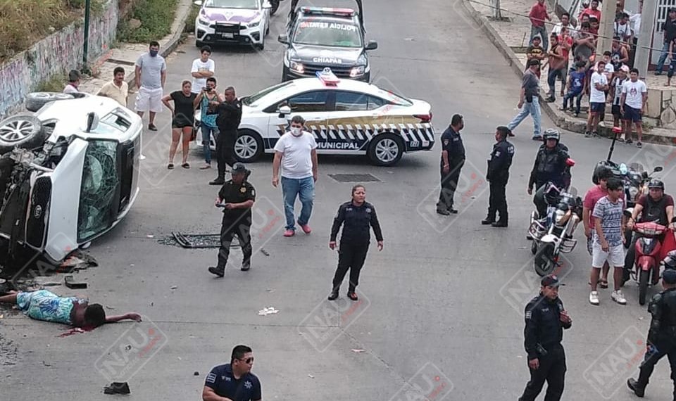 Conductor de vehículo atropella a migrantes haitianos