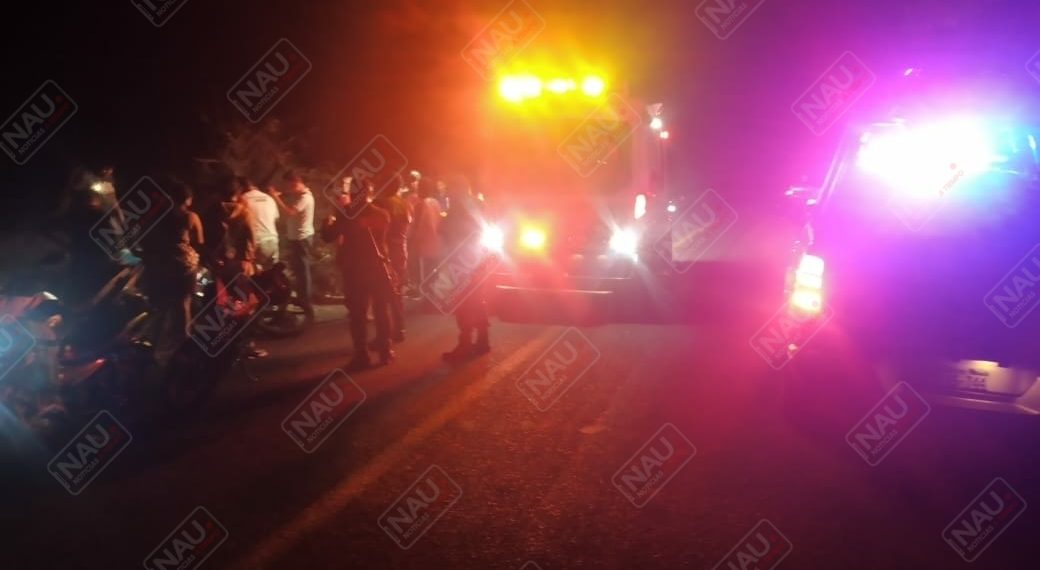 Motociclista lesionado al atropellar un semoviente en Huehuetán
