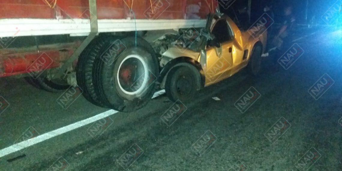 Mueren dos personas en accidente