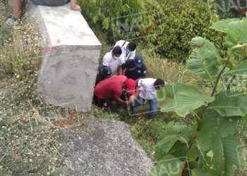 Se accidentó y cayó a un barranco