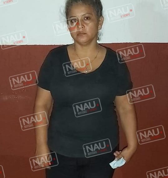 Detienen a mujer con marihuana